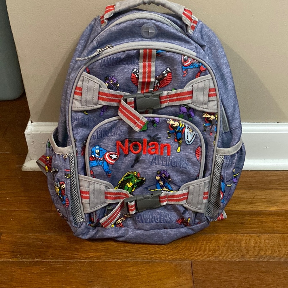 Pottery Barn Kids Marvel superhero small backpack